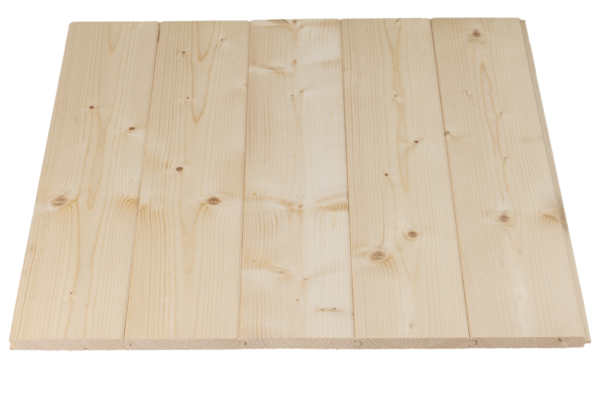 Fichte Nut+Federbrett Fase Klasse AB 24x146mm