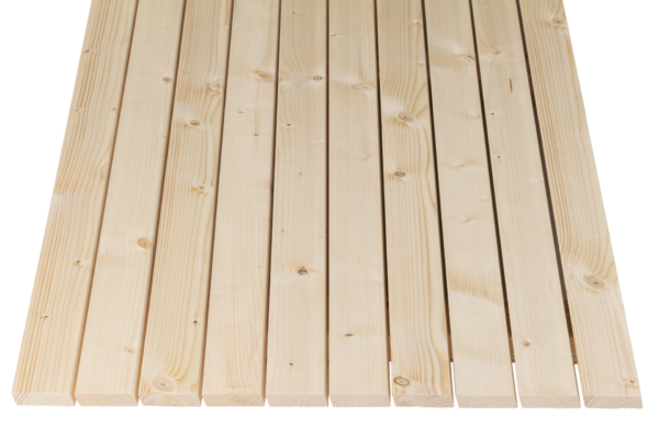 Lärche Rhombenschalung Klasse AB heimisch 20mm